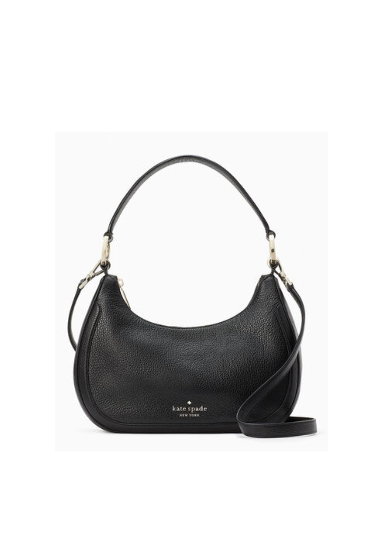 Kate Spade Leila KA804 Pebbled Leather Shoulder Bag In Black