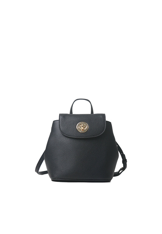 Marc Jacobs Turnlock Small Backpack In Black 4S5Hbp001H01