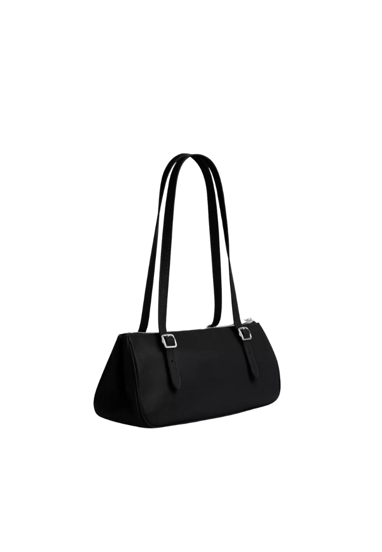 ( PREORDER ) Coach Asher Shoulder Bag In Silver Black CBJ05