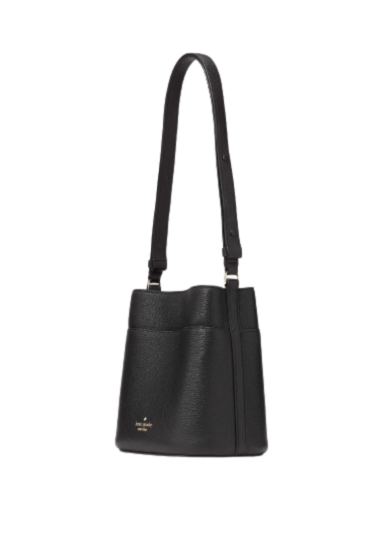 Kate Spade Leila Bucket Bag Small In Black KE489