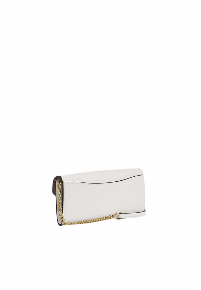 Coach Klare Wallet With Chain In Chalk CB122