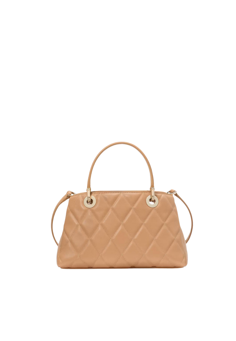 Kate Spade Carey Small Quilted Sullivan Satchel Bag In Tiramisu KI849