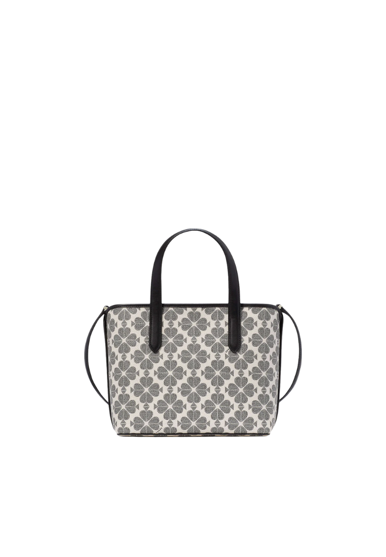 Kate Spade Spade Flower Small Tote Bag In Black KH425