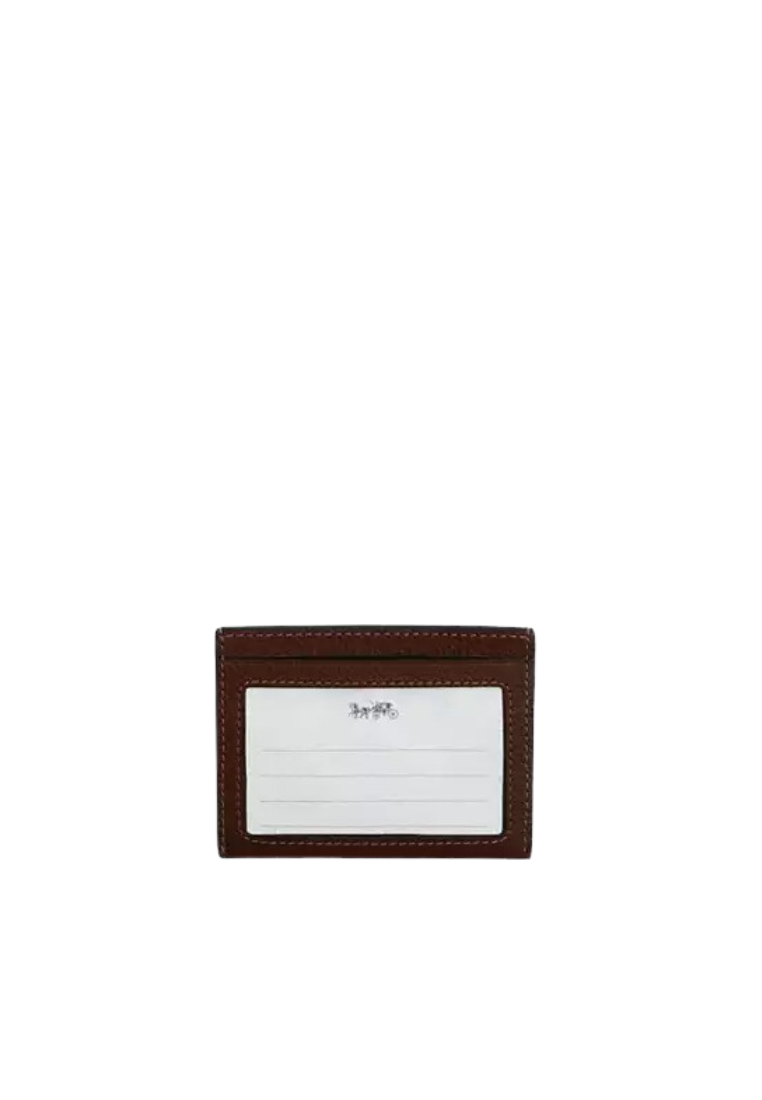 Coach Slim ID Card Case In Maple CP209