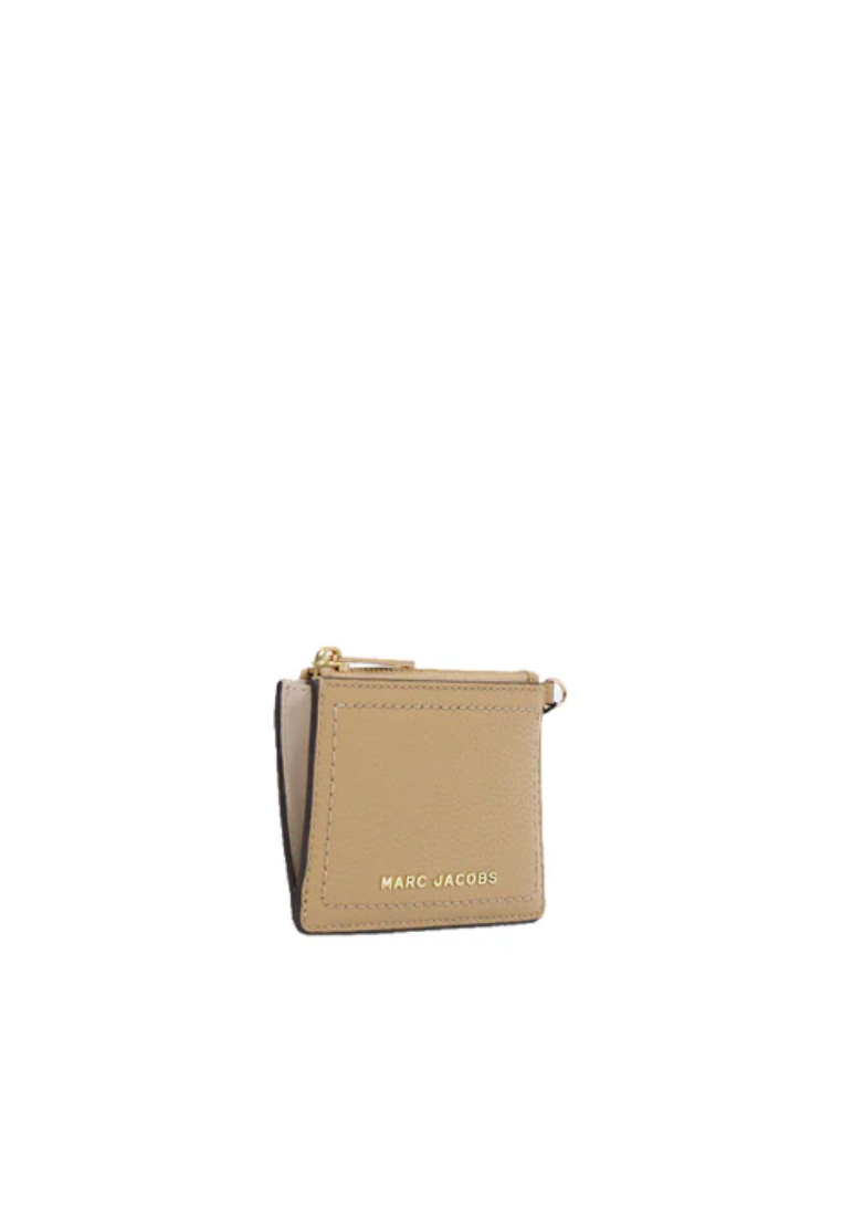 Marc Jacobs The Groove Top Zip Card Case In Iced Coffee S102L01RE22