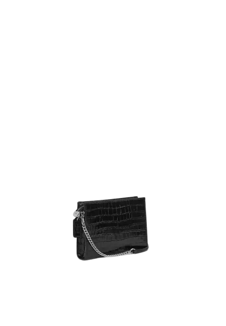 Coach Slim Crossbody Bag In Black Cat22