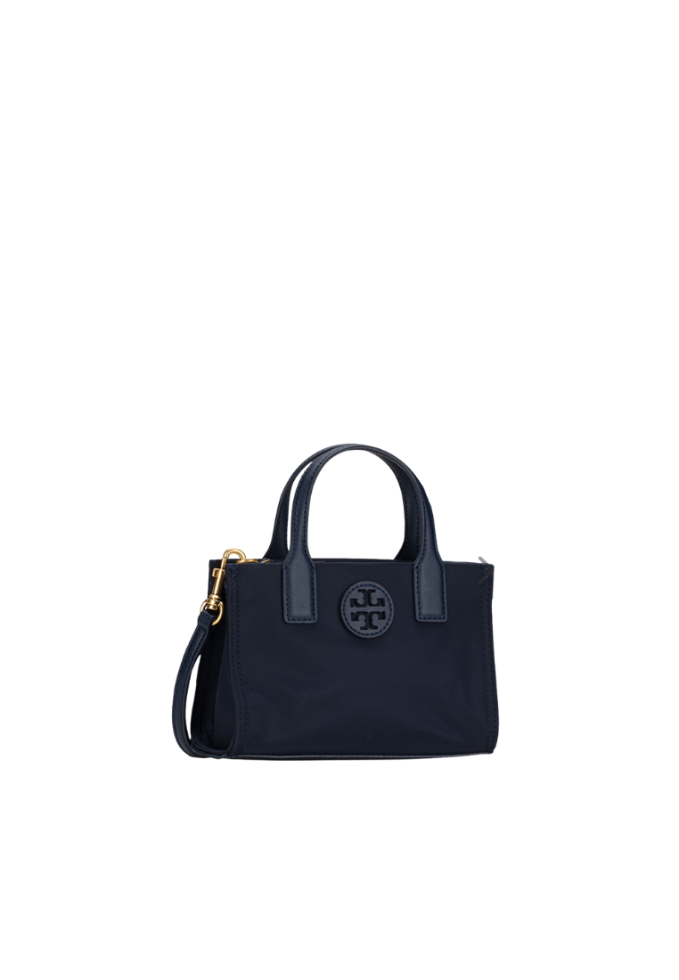 Tory Burch Ella Mini Tote Bag In Tory Navy 146437