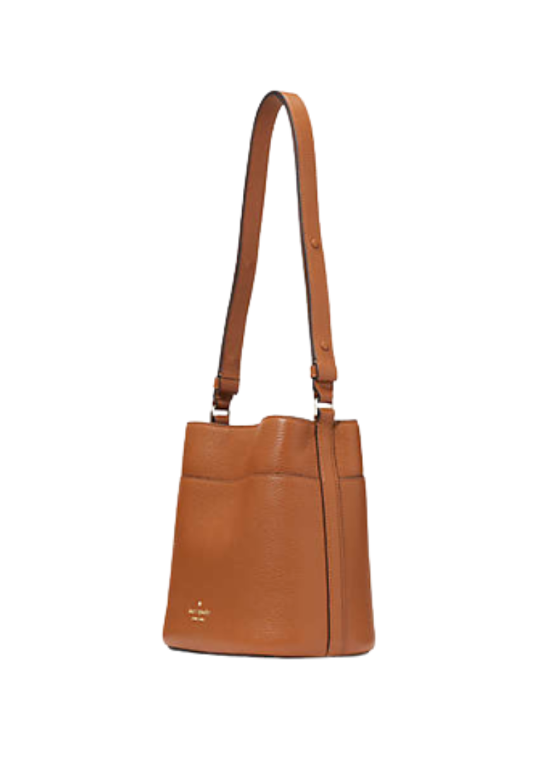 Kate Spade Leila Bucket Bag Small In Warm Ginger KE489