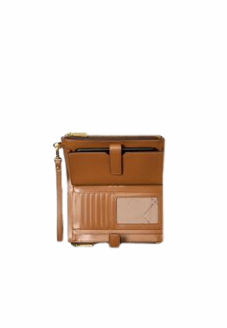 Michael Kors Jet Set Logo Smartphone Wallet In Vanilla 32F1GJ6W4B