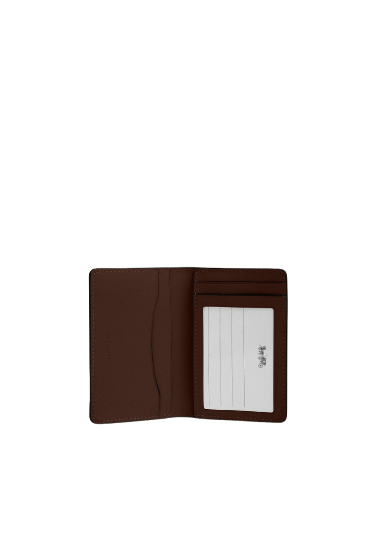Coach ID Card Case In Maple CJ728