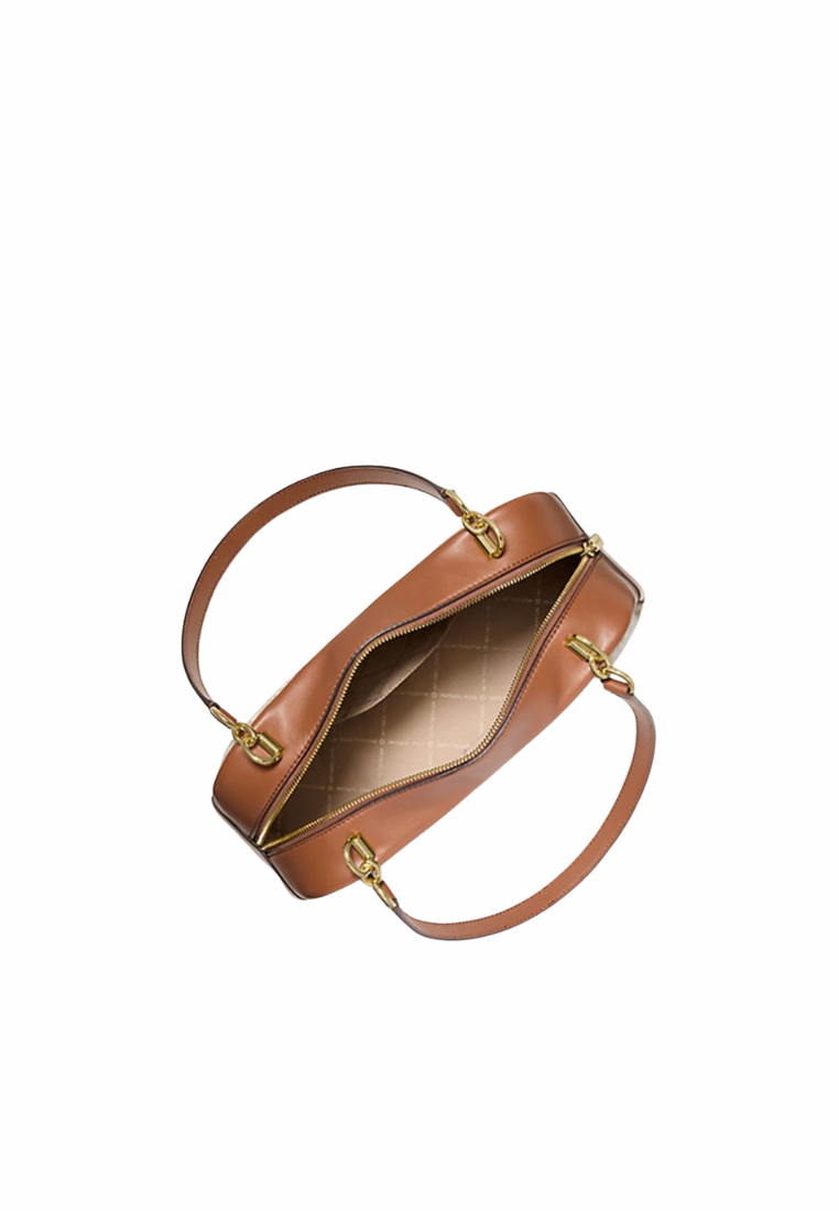 Michael Kors Cecily Medium Signature Logo Shoulder Bag In Vanilla 35F5G8CL2B