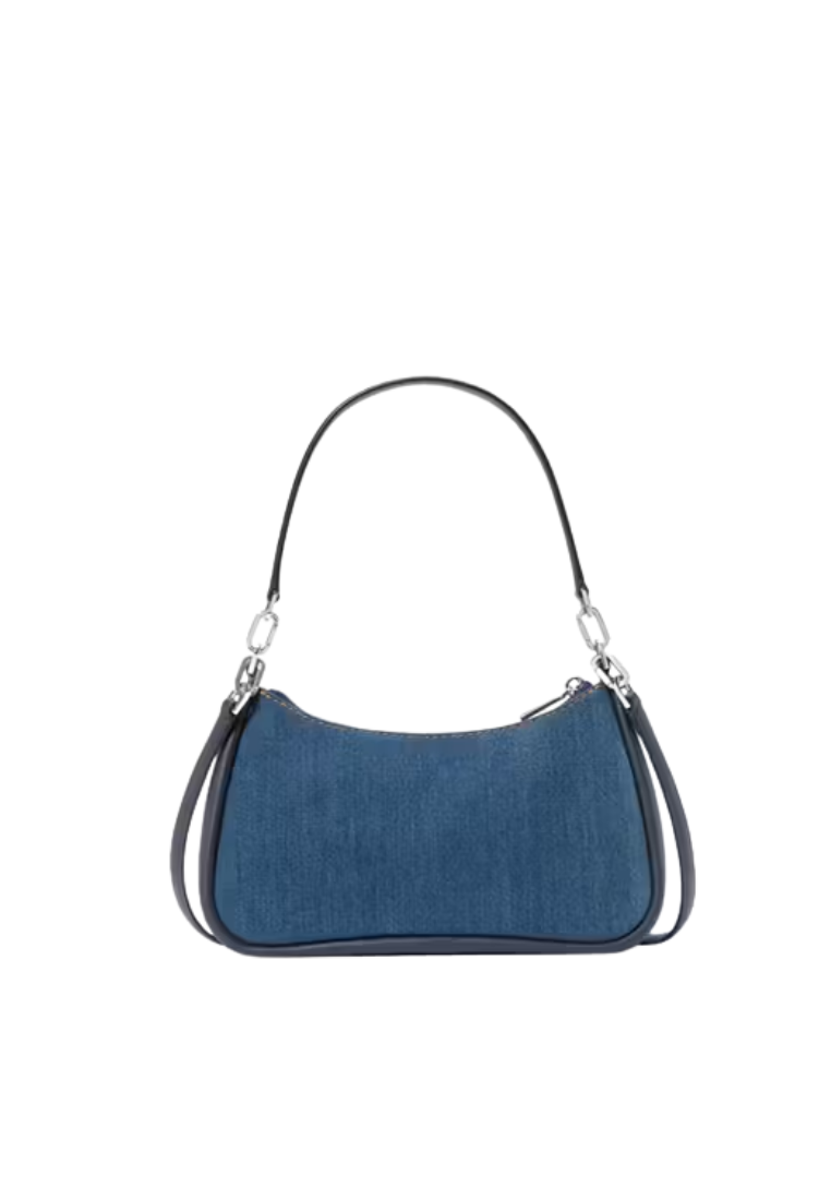 Kate Spade Kayla Denim Convertible Shoulder Bag In Blue Multi KK080