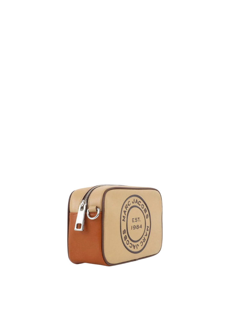Marc Jacobs Signet Flash Colorblocked Leather Crossbody Bag In Iced Coffee Multi H125L01RE21