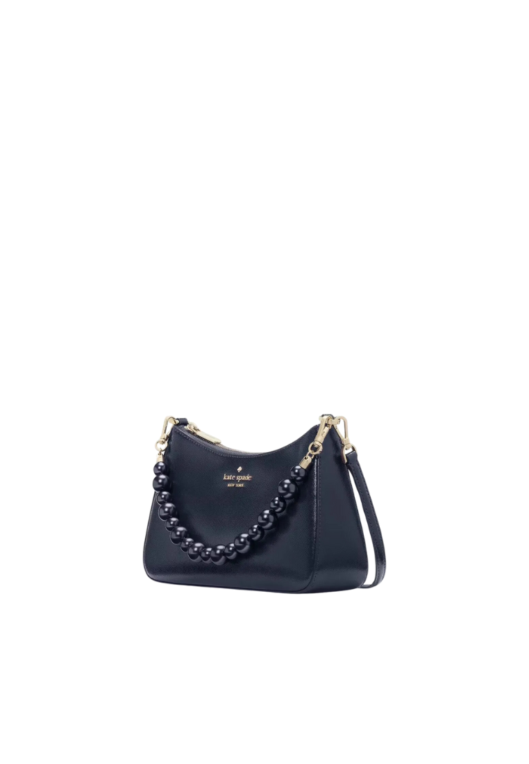 Kate Spade Madison Faux Pearl Medium Convertible Crossbody Bag In Parisian Navy KI932