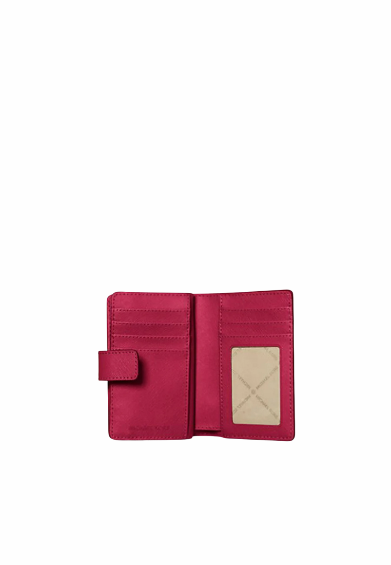 Michael Kors Medium Wallet In Dark Raspberry 35R4STVF6L