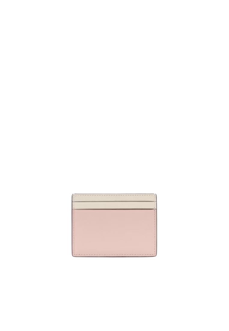 Kate Spade Madison Colorblock Small Slim Card Holder In Rose Smoke KI369