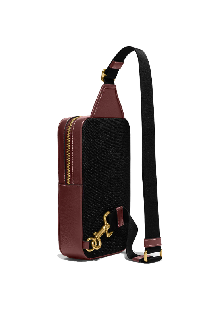 Coach Sullivan CG993 Pack In Signature Chambray In Wine