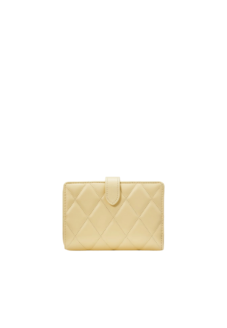 Kate Spade Carey Medium Wallet Compact Bifold In Butter KG424