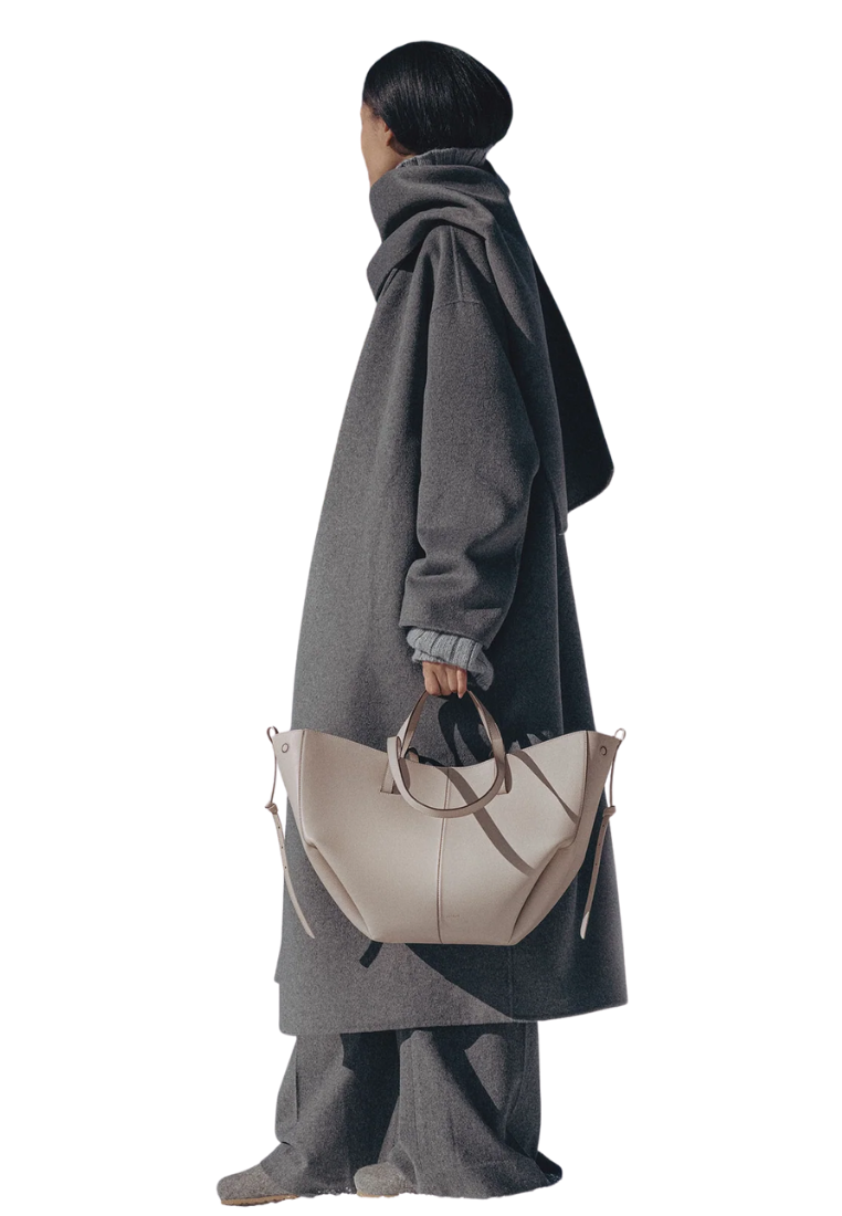 ( PREORDER ) Polene Cyme Tote Bag In Mist