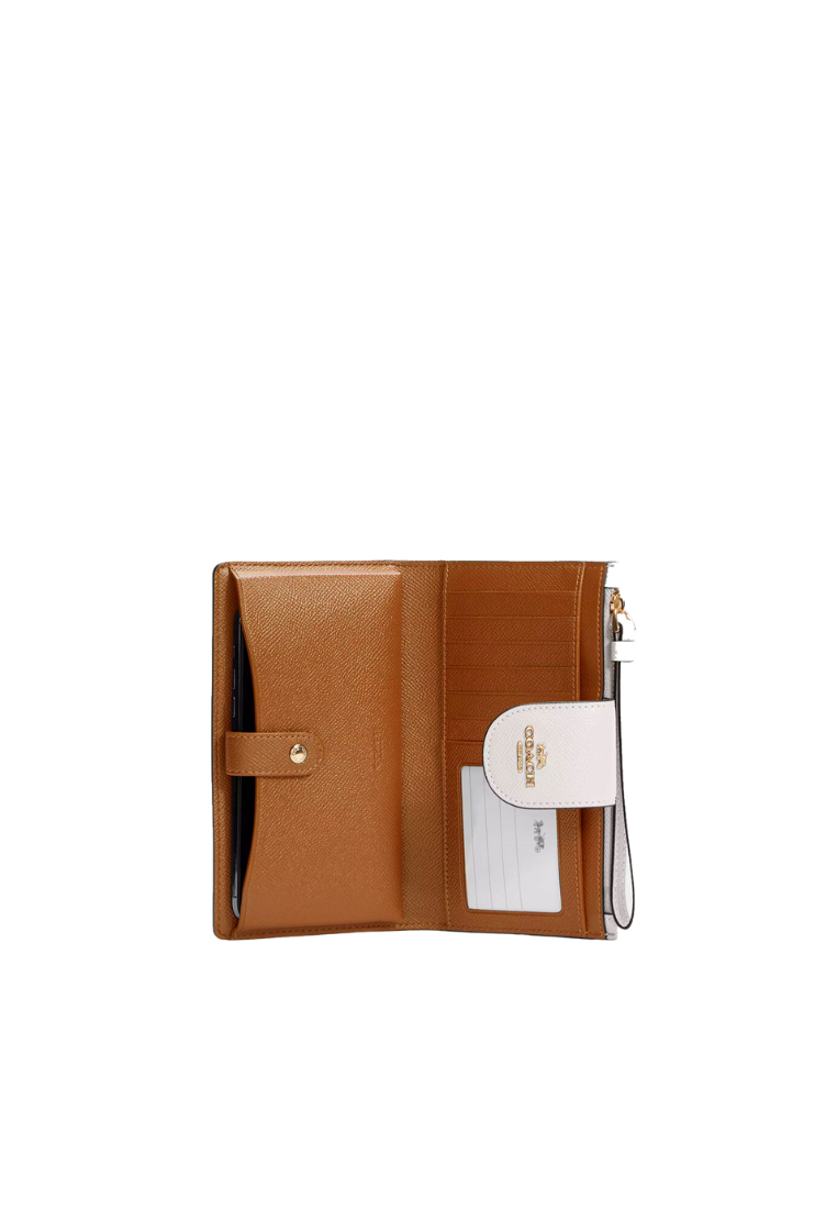 Coach Phone Wallet In Chalk CS441