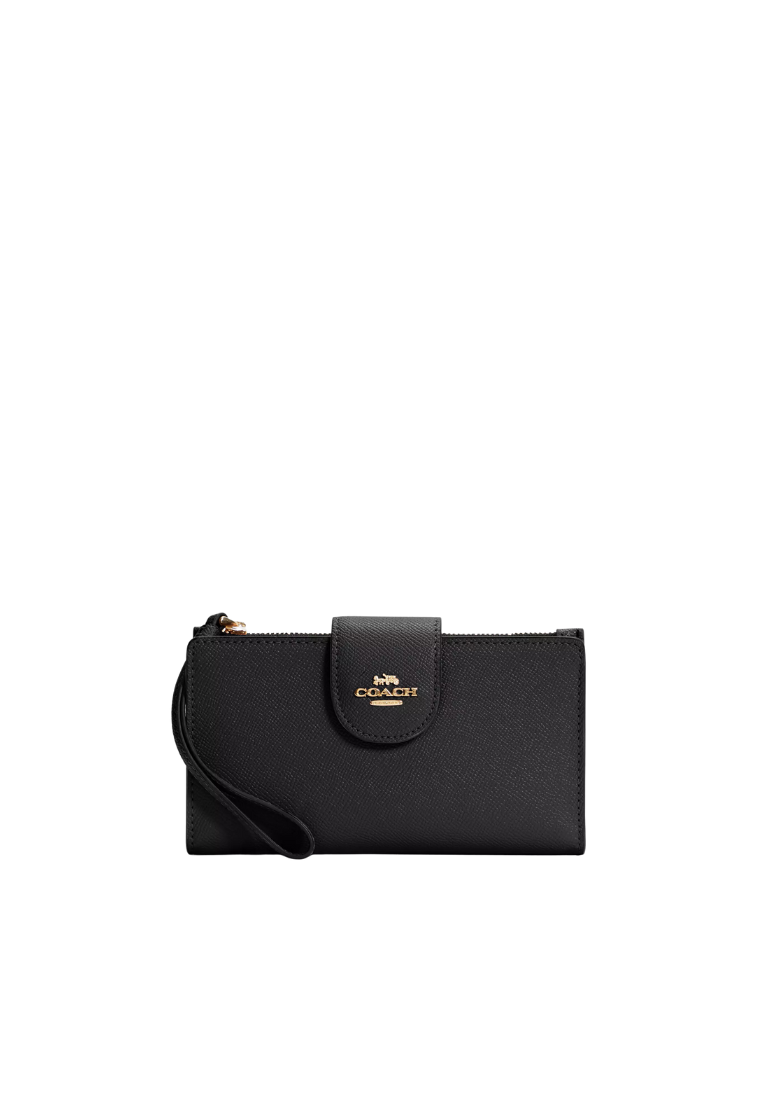 Coach Phone Wallet In Black CS441