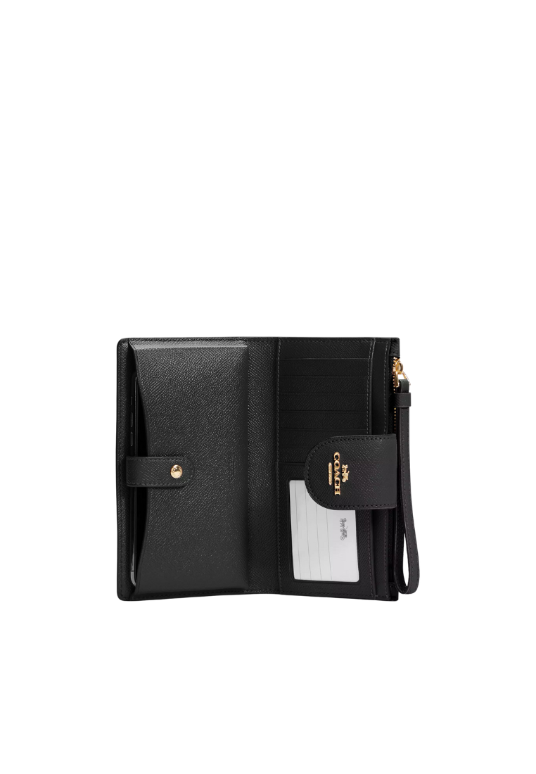 Coach Phone Wallet In Black CS441