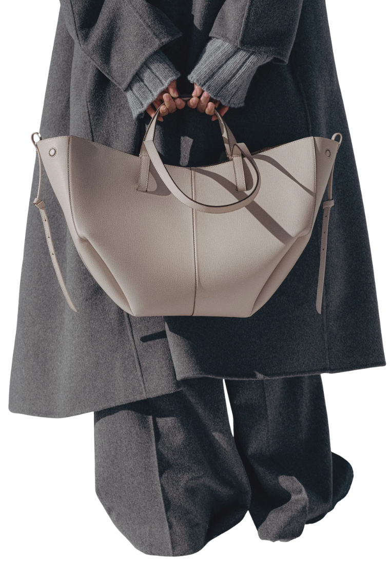 ( PREORDER ) Polene Cyme Tote Bag In Mist