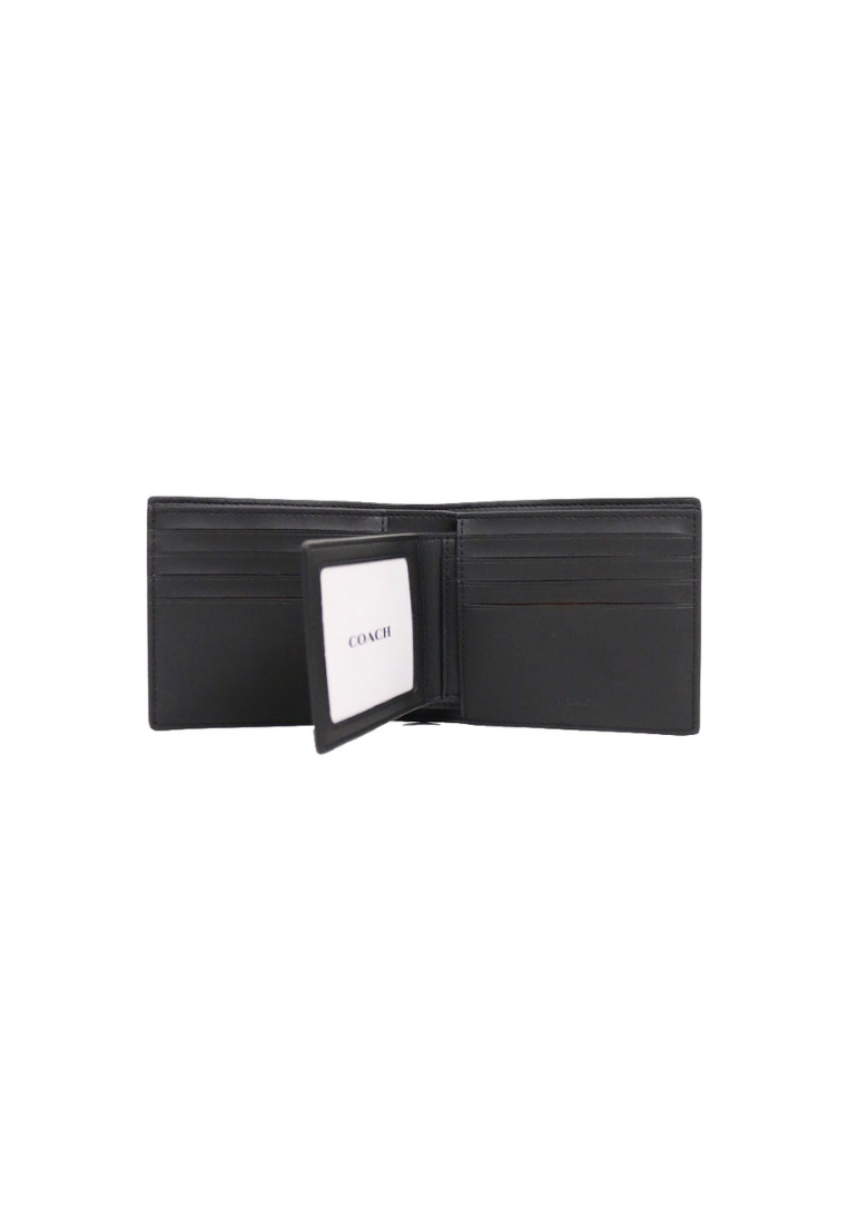 Coach Signature 3 In 1 CA001 Blocked Wallet In Mahogany Multi