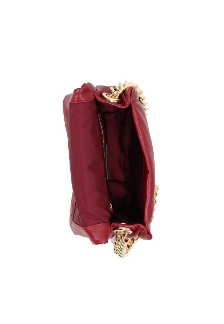 Marc Jacobs Pillow Soft Leather Shoulder Bag In Pomegranate H905L01PF22