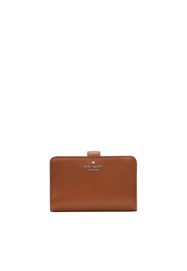 Kate Spade Lena Medium Compact Billfold Wallet In Warm Ginger KH787