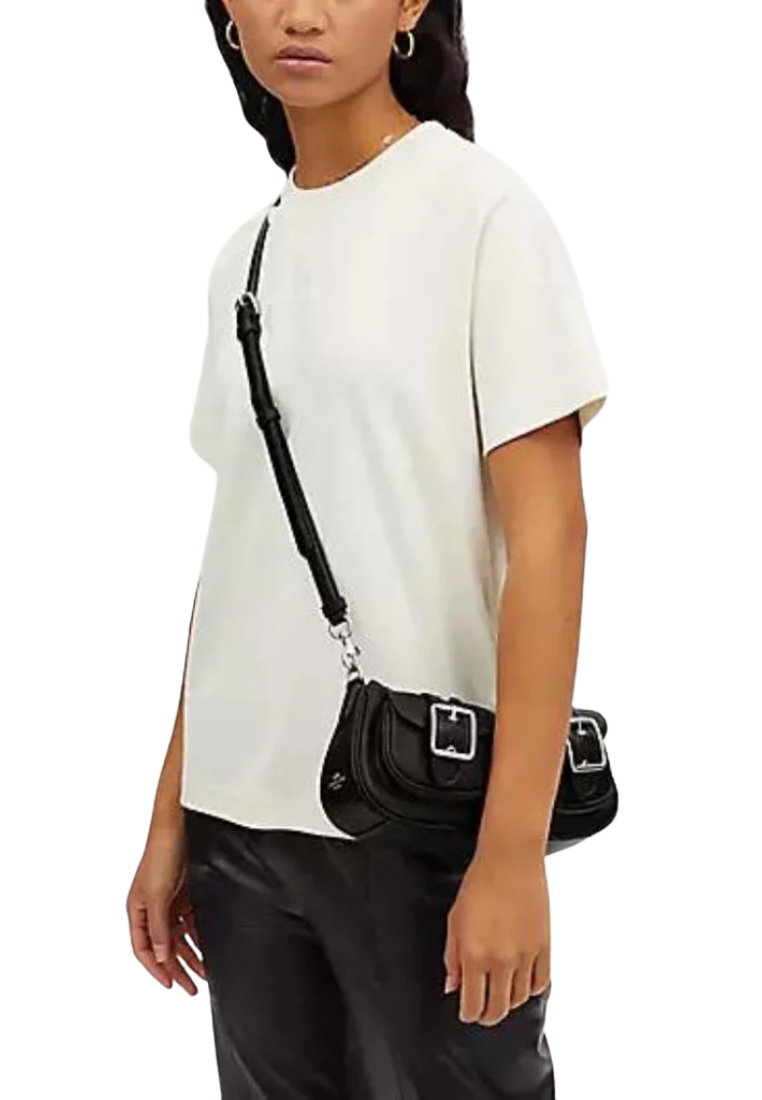 ( PREORDER ) Coach Ashton Crossbody Bag In Silver Black CBJ01