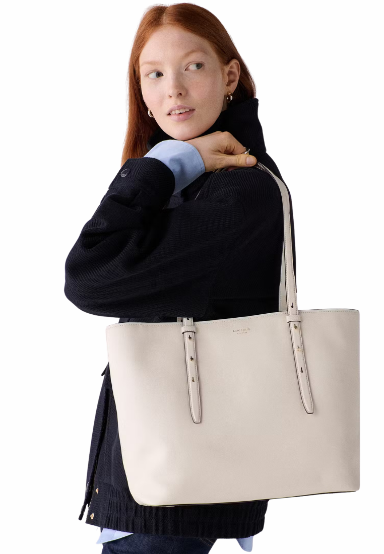 ( PREORDER ) Kate Spade Do It All Tote Bag In Cashew Milk KO166