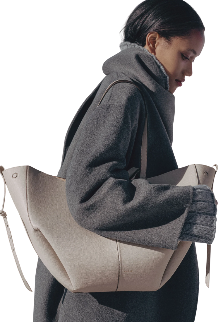 ( PREORDER ) Polene Cyme Tote Bag In Mist