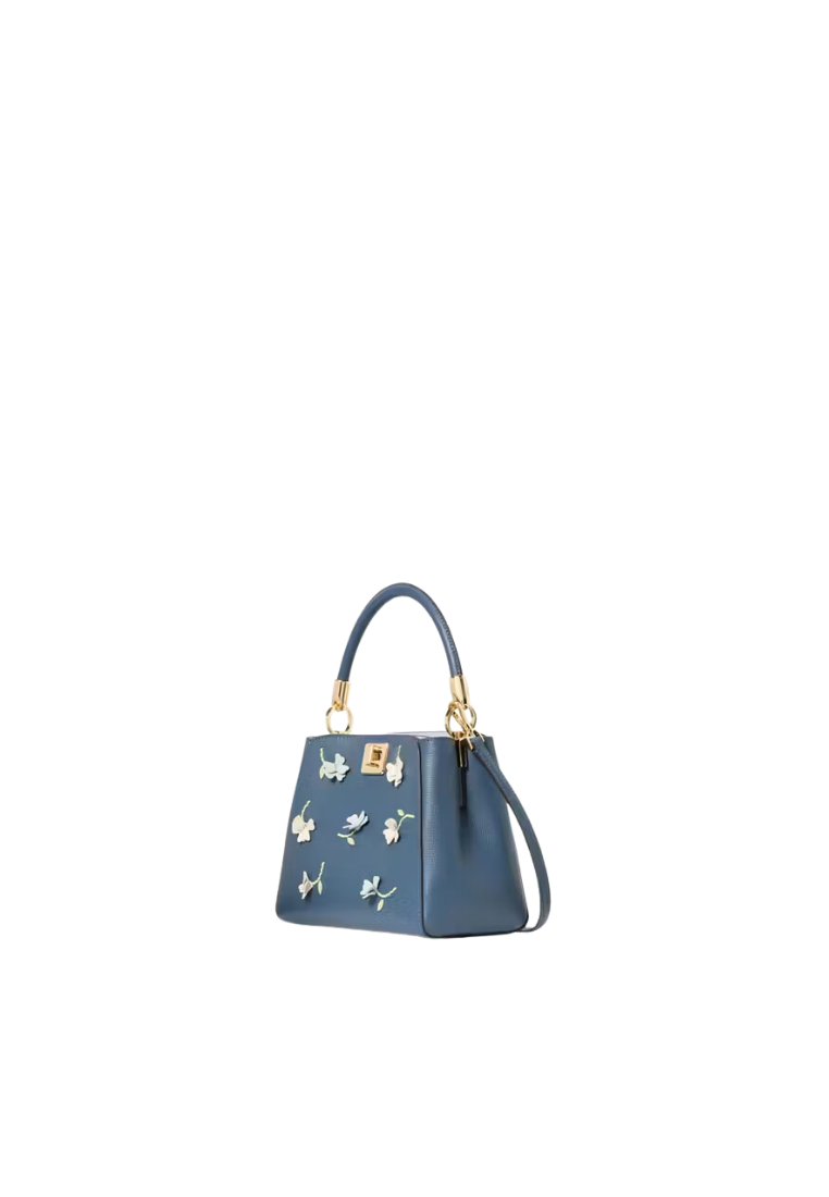 ( PREORDER ) Kate Spade Phoebe Applique Crossbody Bag In Bluestone Multi KK143