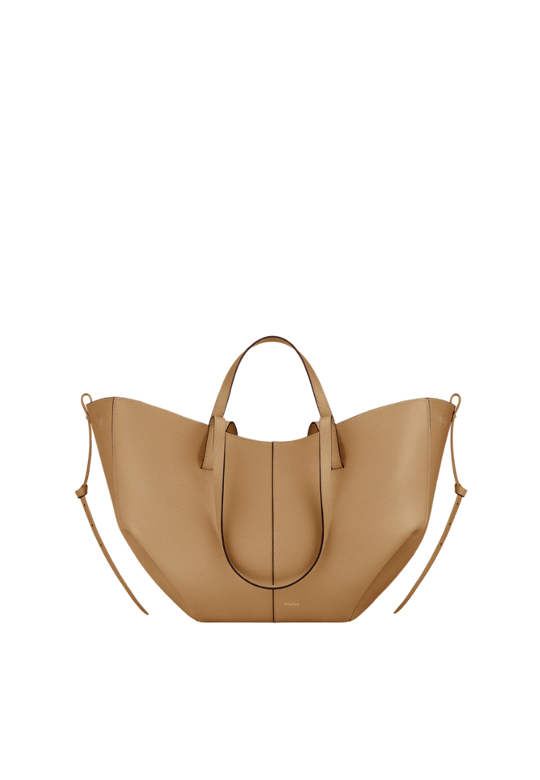 ( PREORDER ) Polene Cyme Tote Bag In Ocher