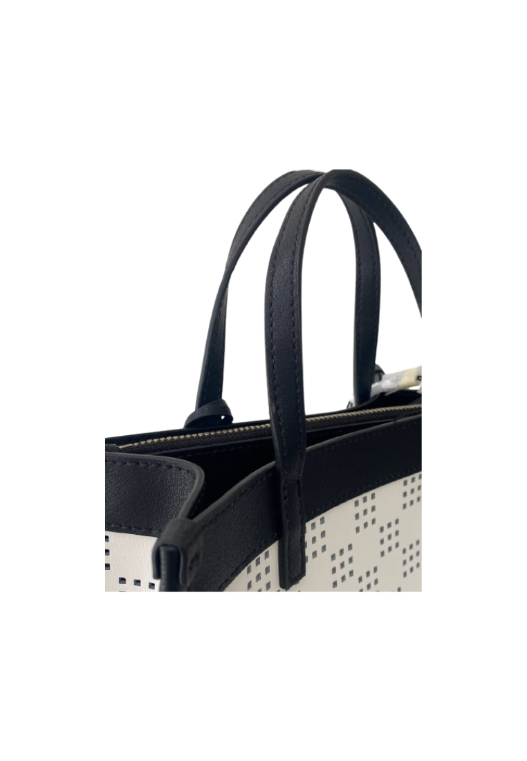 ( AS IS ) Marc Jacobs Mini The Grind H007L01SP22 Tote Bag In Cotton Multi