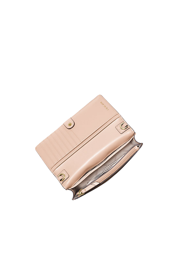 ( PREORDER ) Michael Kors Jet Set Small Two-Tone Logo Smartphone Crossbody Bag In Ballet Multi 32S1GT9C0V
