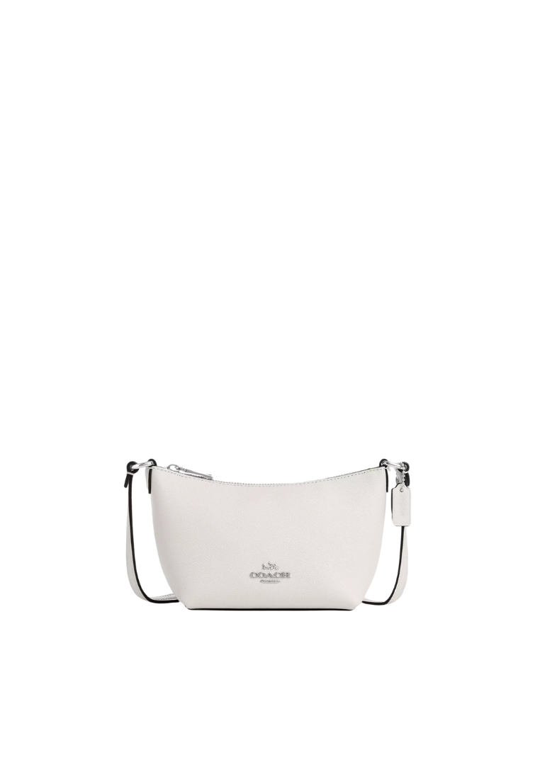 Coach Zip Top Crossbody Bag In Chalk CW336