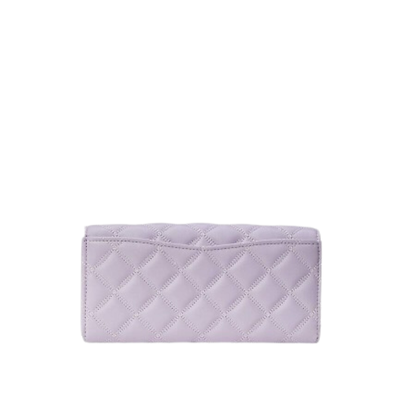 Kate Spade Natalia KA191 Boxed Large Turn Lock Wallet In Lilac Fros