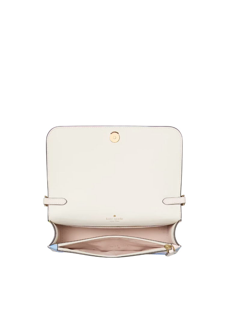 Kate Spade Madison Floral Willow Mini Crossbody Bag In Cream Multi KK939