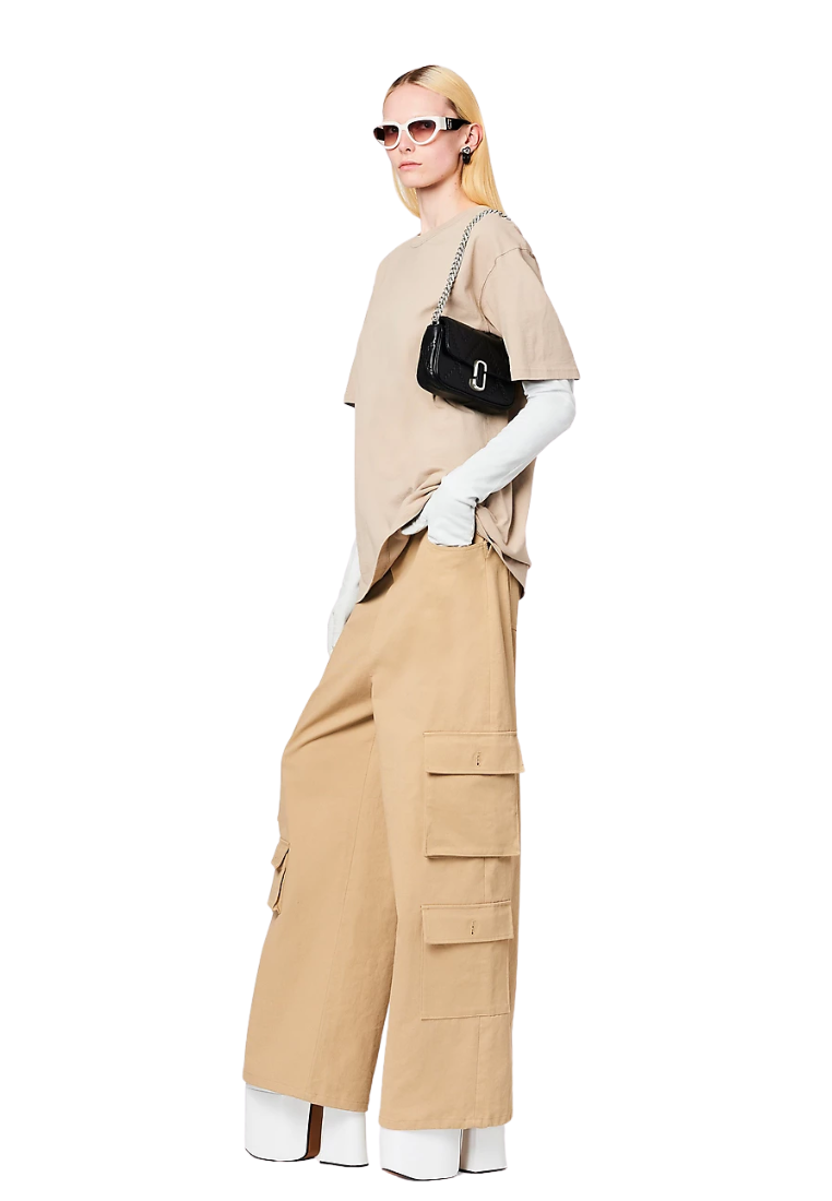 Marc Jacobs The Quilted Leather Shoulder Bag J Marc Mini In Black 2F4HCR037H04