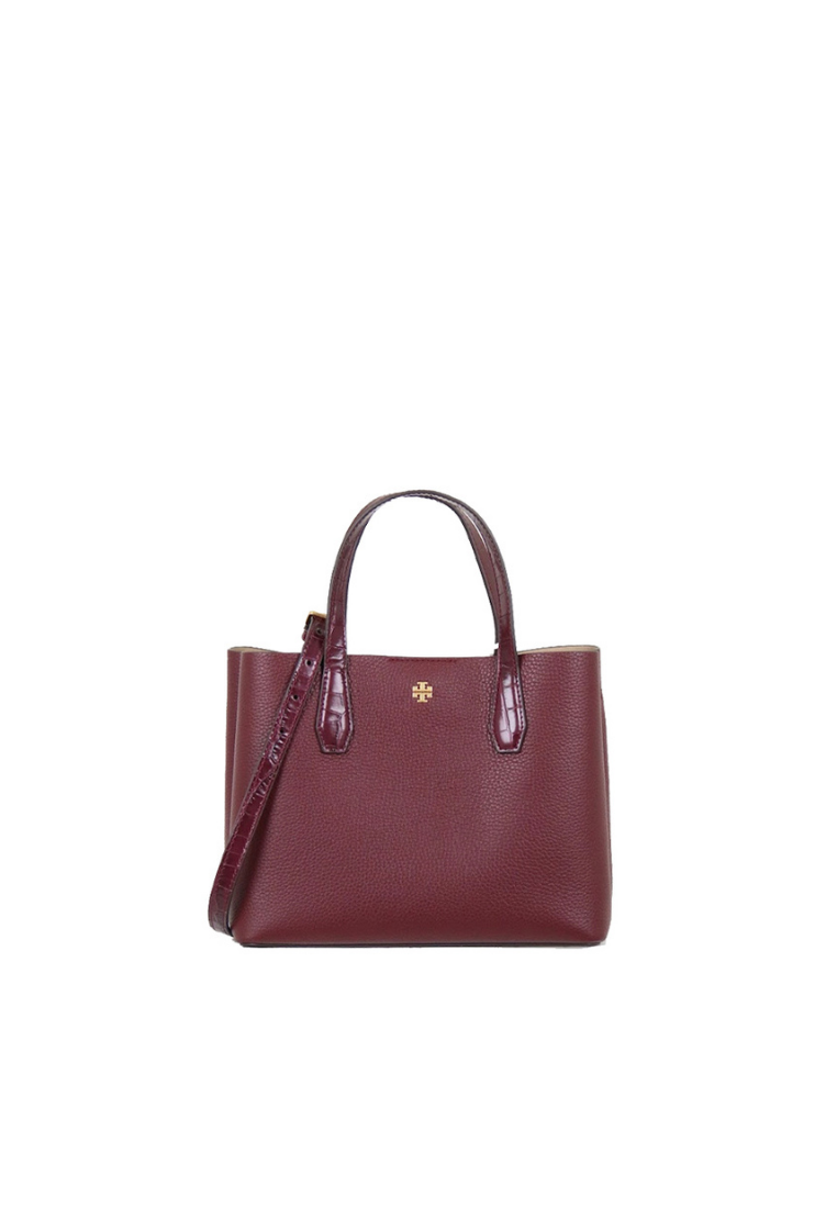 Tory Burch Womens Blake 140917 Small Tote Bag In Imperial Garnet