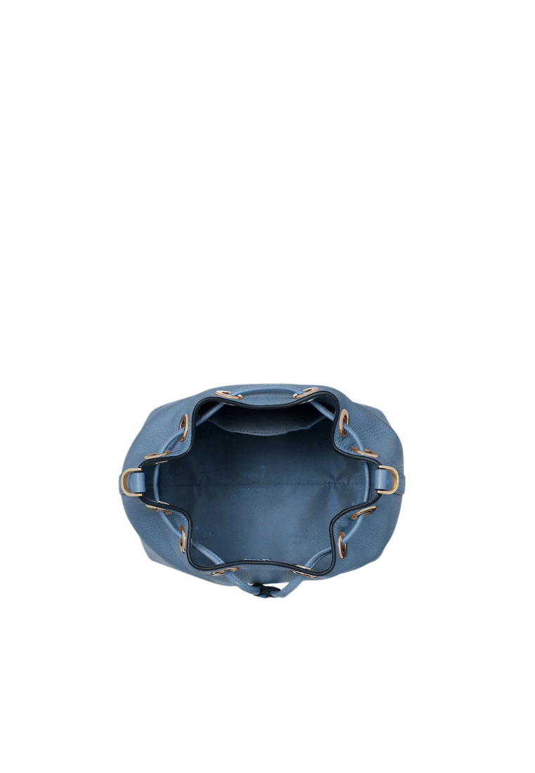 Kate Spade Emma Small Bucket Bag In Blue Stone KK071