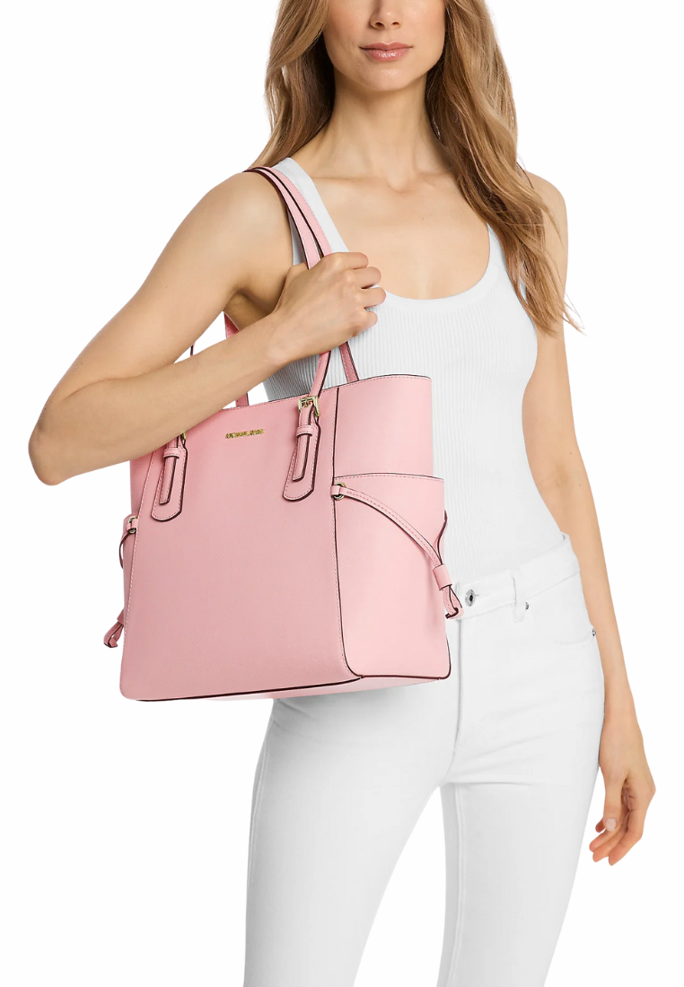 Michael Kors Voyager Large Tote Bag In Powder Blush 35S5GV6T7L