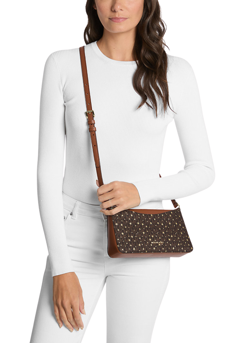 Michael Kors Arden Crossbody Bag Medium In Brown 35F5G4XC8I