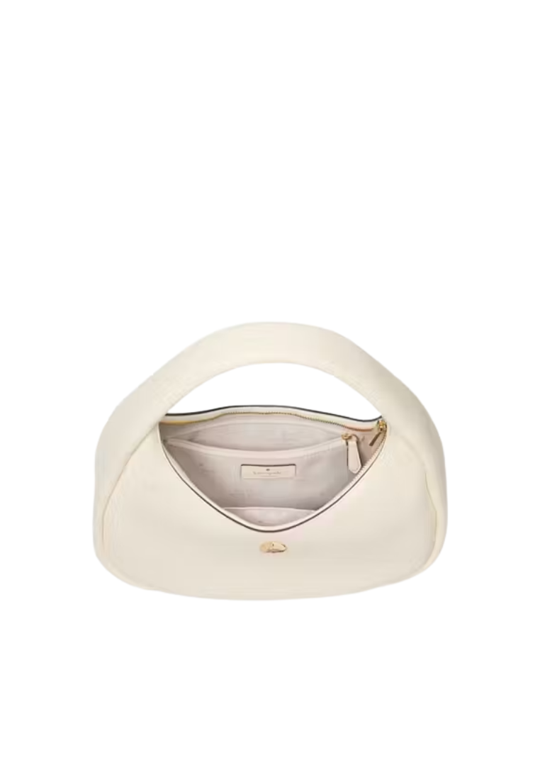 Kate Spade Kayla Large Crescent Shoulder Bag In Meringue KK054