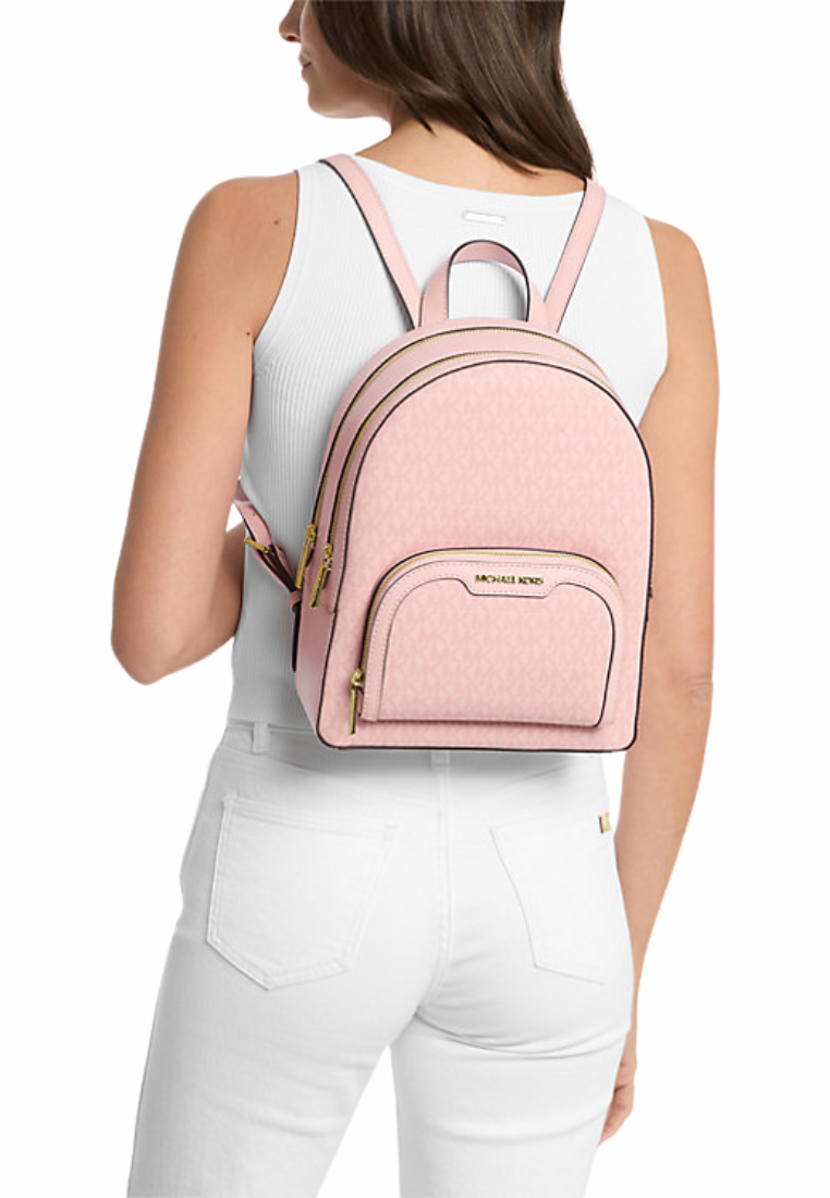 Michael Kors Jaycee Medium Backpack In Powder Blush 35S3G8TB6V