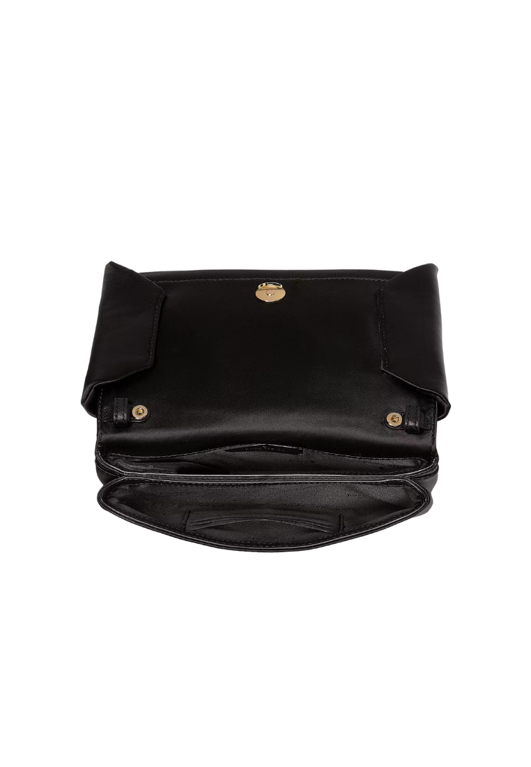 Kate Spade Millie Bow Embellished Flap Crossbody Bag In Black Multi KE548