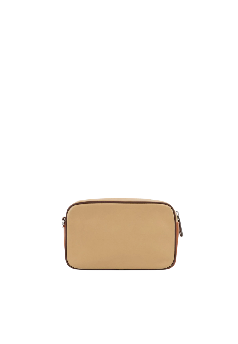 Marc Jacobs Signet Flash Colorblocked Leather Crossbody Bag In Iced Coffee Multi H125L01RE21