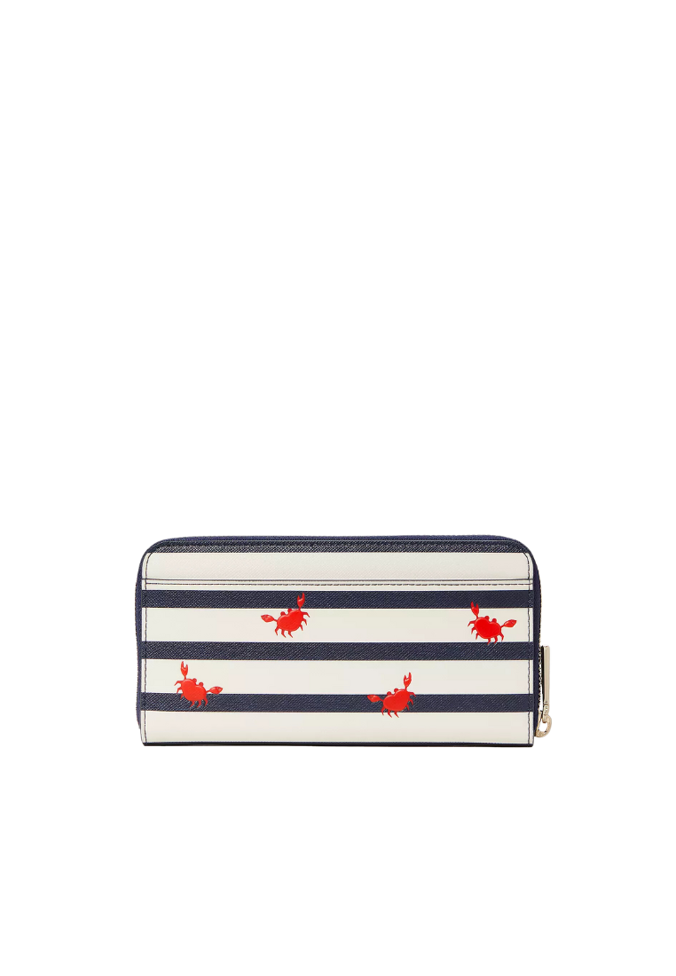 Kate Spade Pinch Me Crab Wallet Large Continental In Multi KB581